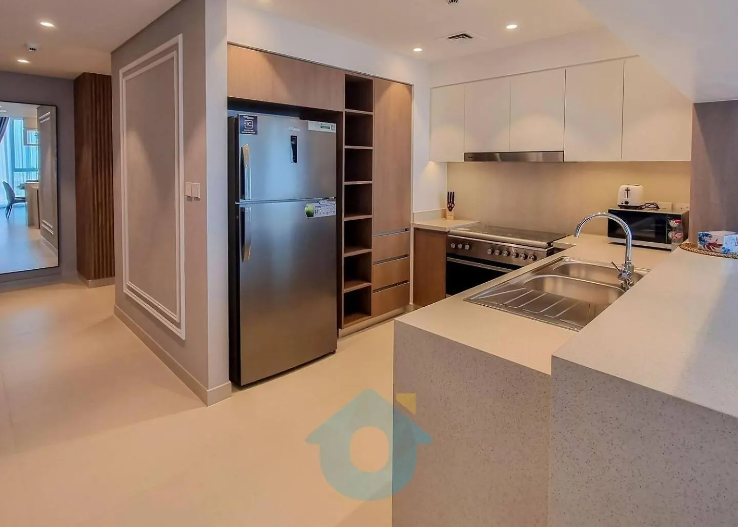 Like Home - 5805 Contemporary 3-Bhk With Subtle Creek Views At The Grand Dubai